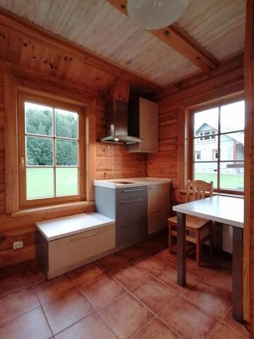 Фото номера Дом для отпуска Дома для отпуска Vacation home by the lake with sauna г. Stalbe 11