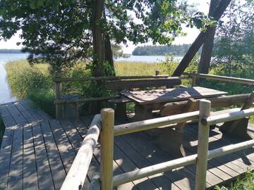 Фото номера Дом для отпуска Дома для отпуска Vacation home by the lake with sauna г. Stalbe 27