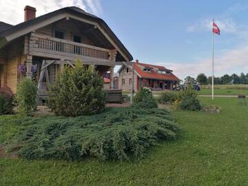 Фото номера Дом для отпуска Дома для отпуска Vacation home by the lake with sauna г. Stalbe 34